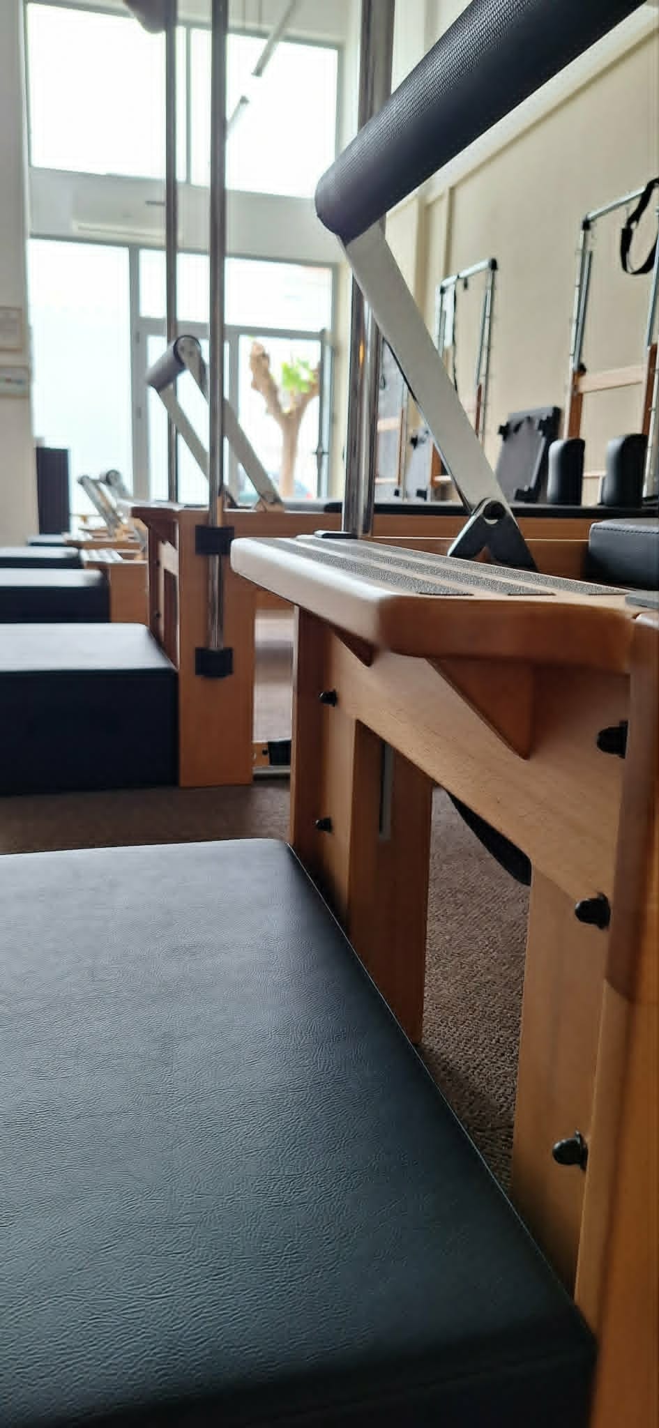 Pilates studio interior